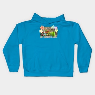 My Garden Party Kids Hoodie